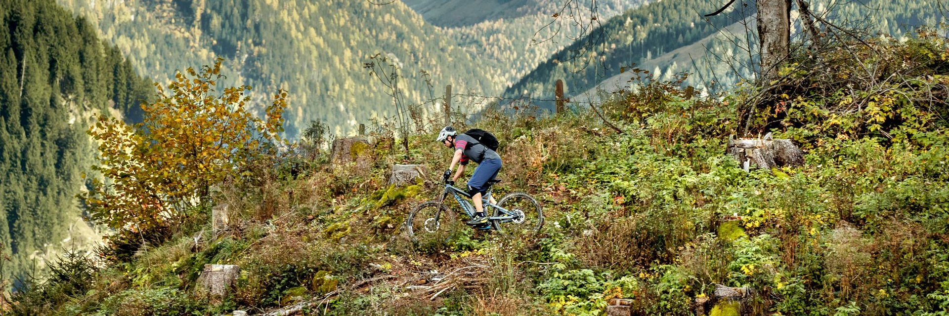 Biken im Herbst