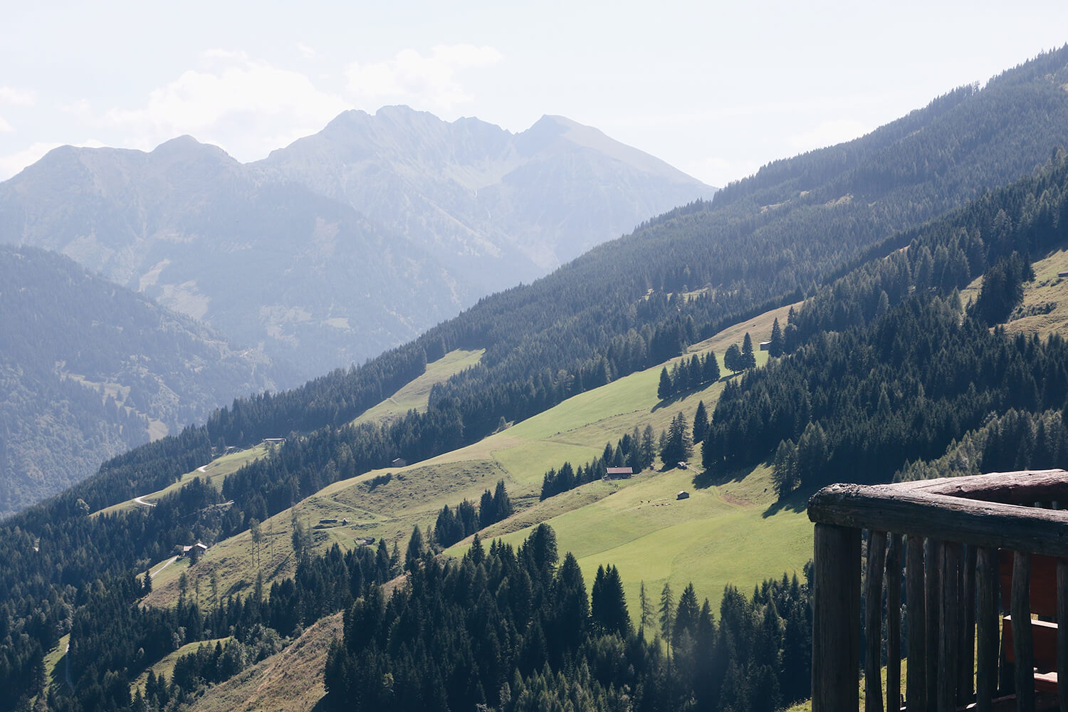 Ausblick von der Amoseralm