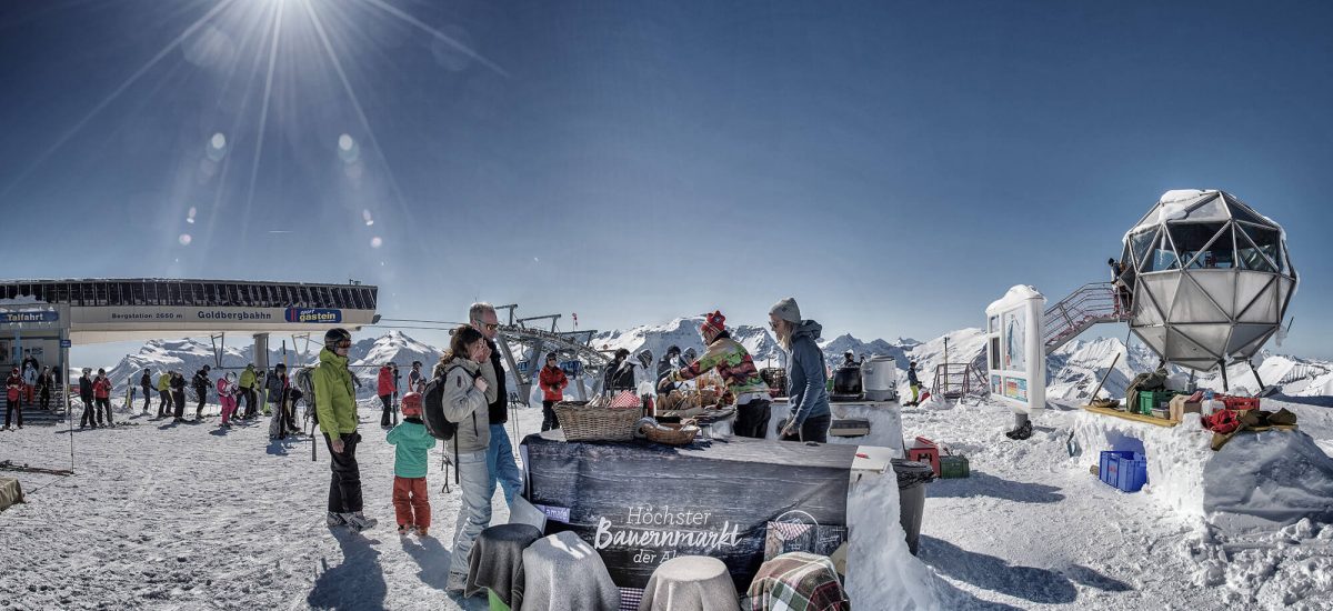 Höchster Bauernmarkt Sportgastein