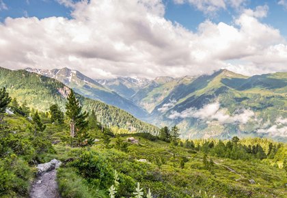 Bergpanorama vom Gasteinertal