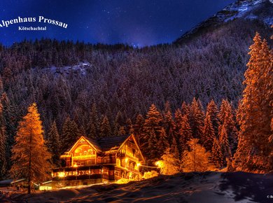 Prossau Winter Nacht