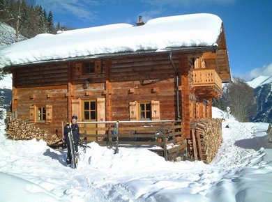 Kematenhütte Löprick Gastein Winter 1