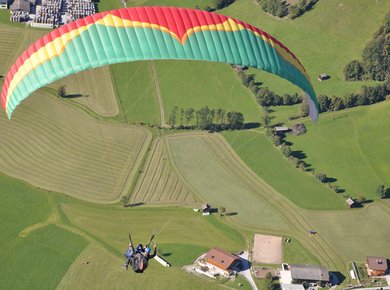 Paragleiten Sommer