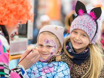 Kinderfasching Schminken