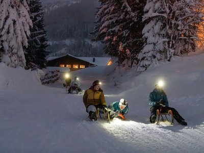 Schneezauber Rodeln